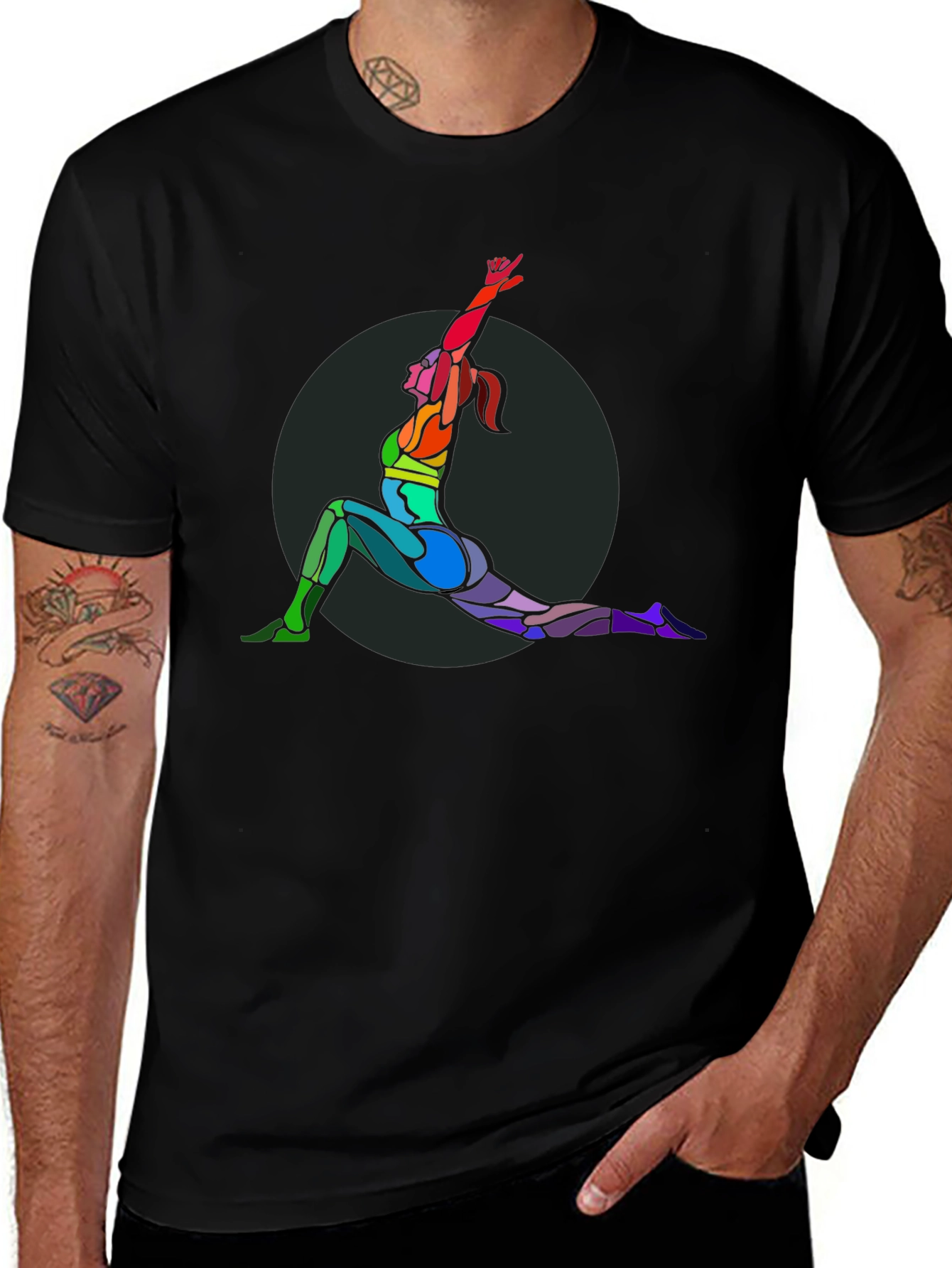Yoga Pose Graphic Tee