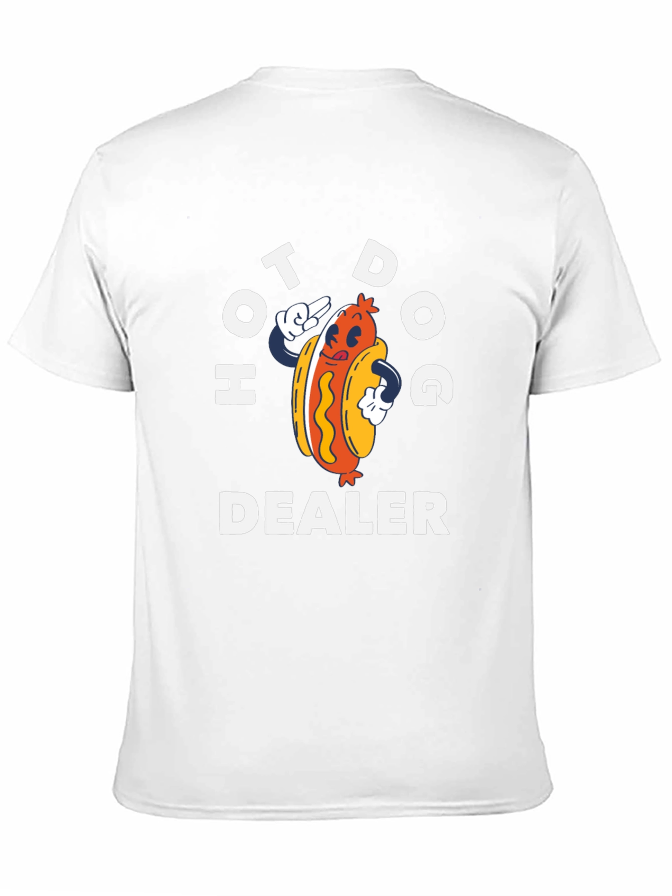 Hot Dog Dealer Graphic T-Shirt - Fun Foodie Tee
