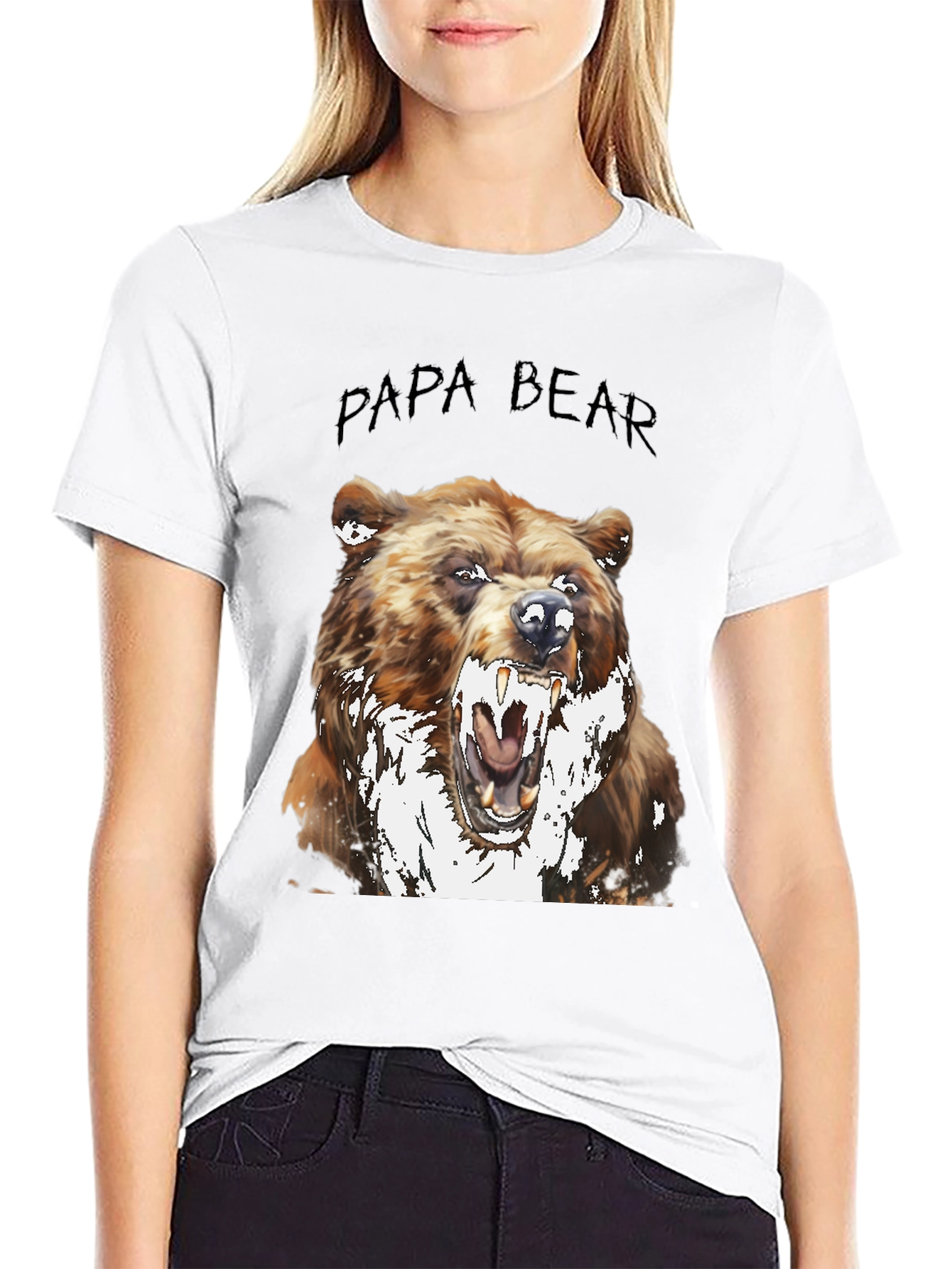Papa Bear Graphic T-Shirt