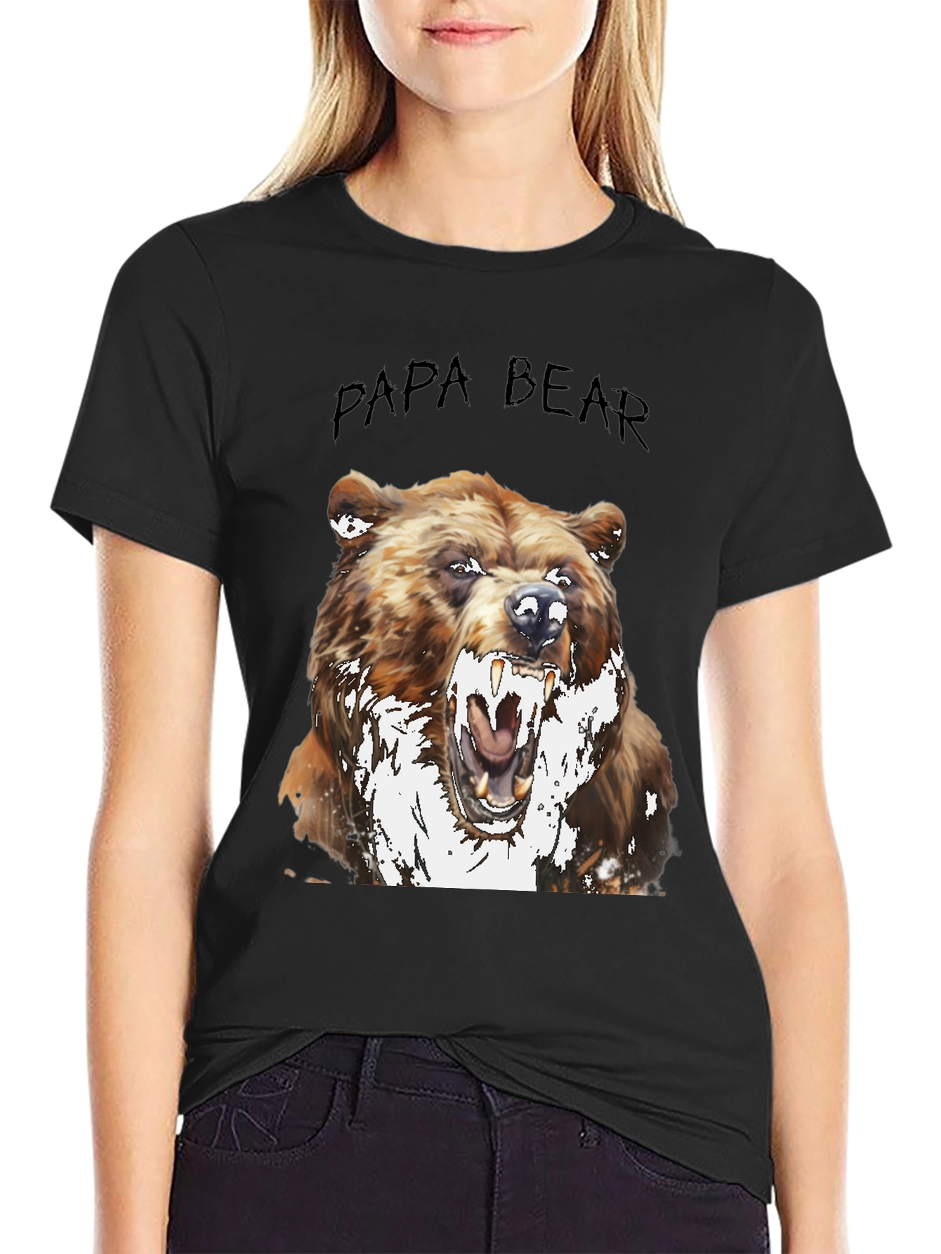Papa Bear Graphic T-Shirt