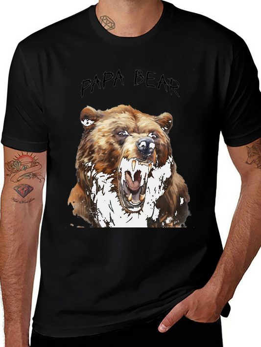 Papa Bear Graphic T-Shirt