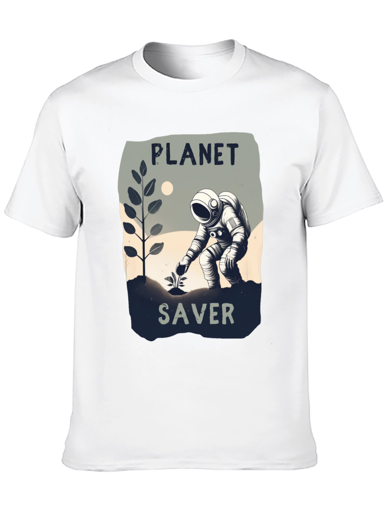 Planet Saver Graphic Tee - Earth Day Activist Shirt