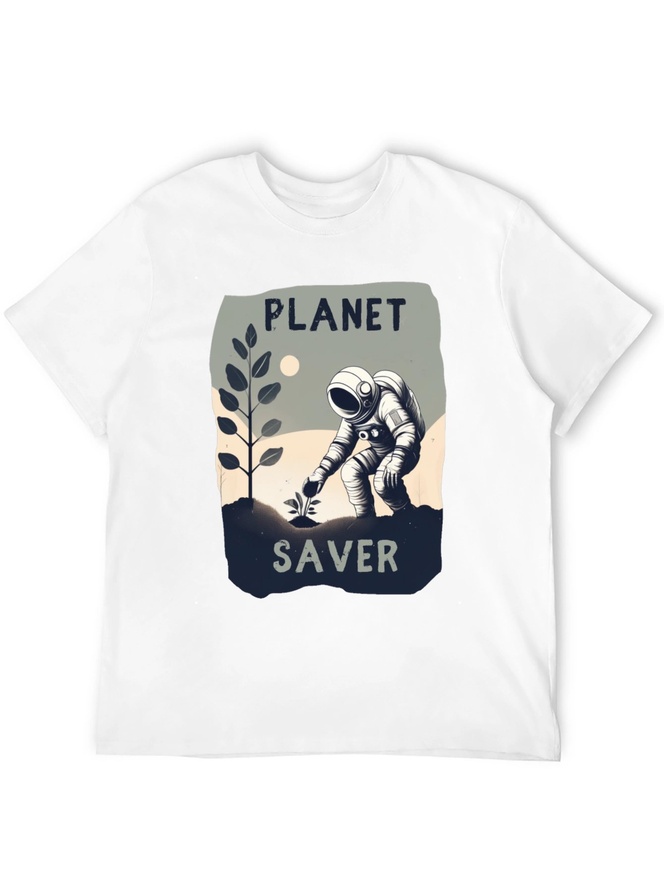 Planet Saver Graphic Tee - Earth Day Activist Shirt