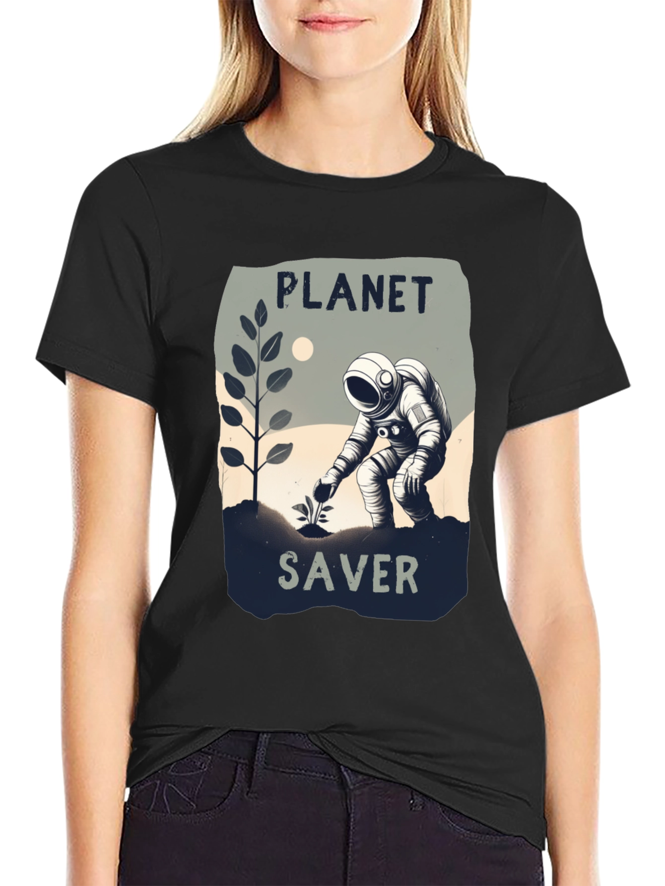 Planet Saver Graphic Tee - Earth Day Activist Shirt