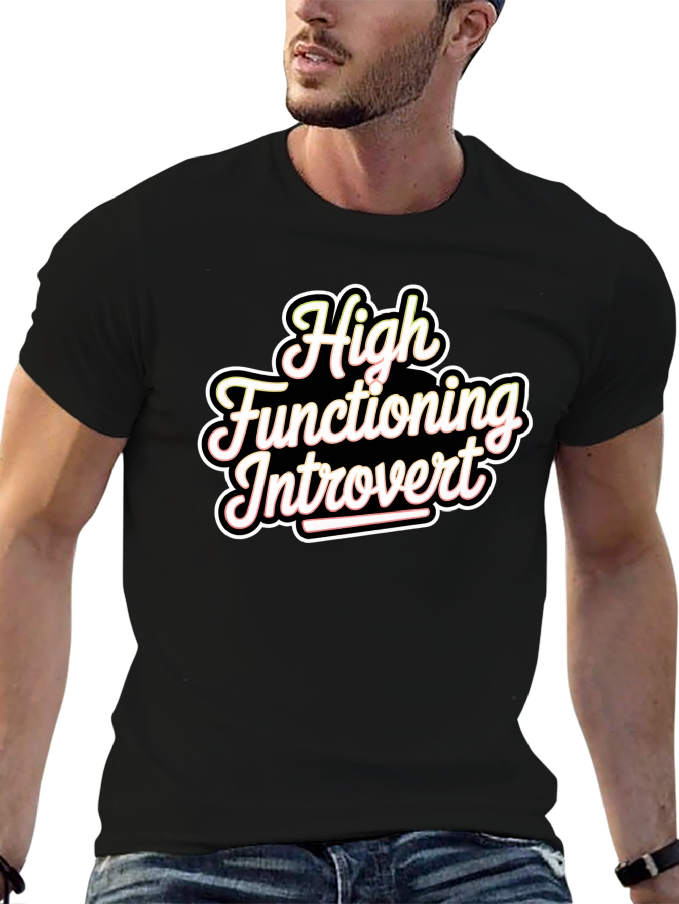 High Functioning Introvert Graphic T-Shirt