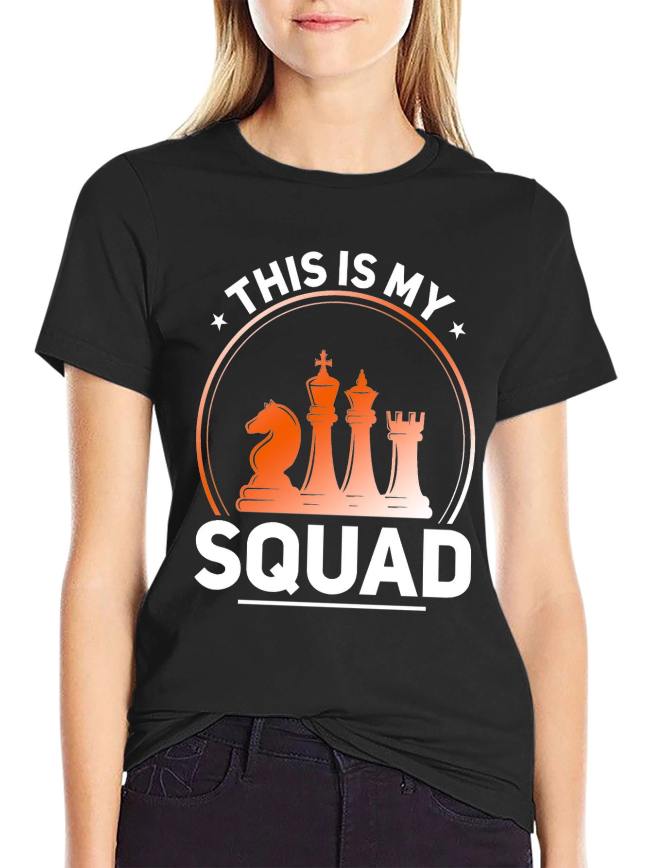This Is My Squad Chess Graphic Tee