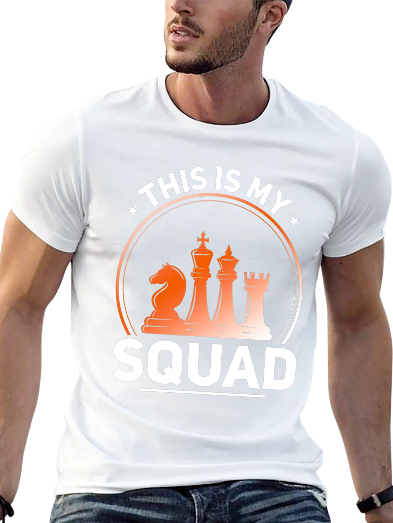 This Is My Squad Chess Graphic Tee