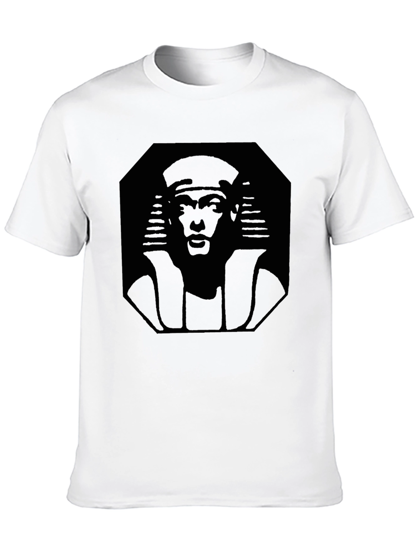 Pharaoh Graphic Black T-Shirt -  Ancient Egypt Design