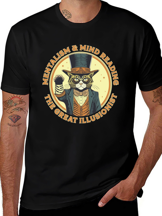 Mentalism & Mind Reading Cat T-Shirt