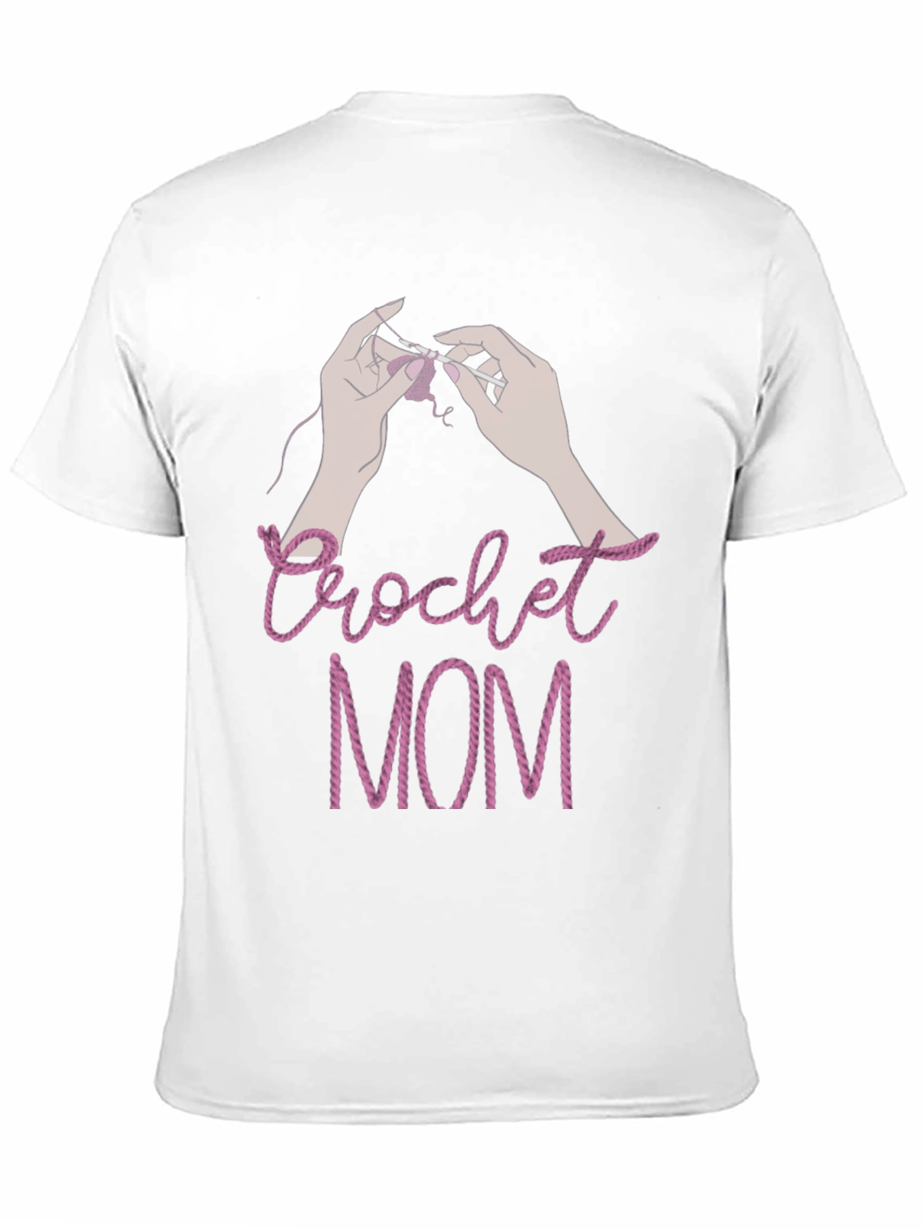 Crochet Mom T-Shirt - Yarn Lover Gift