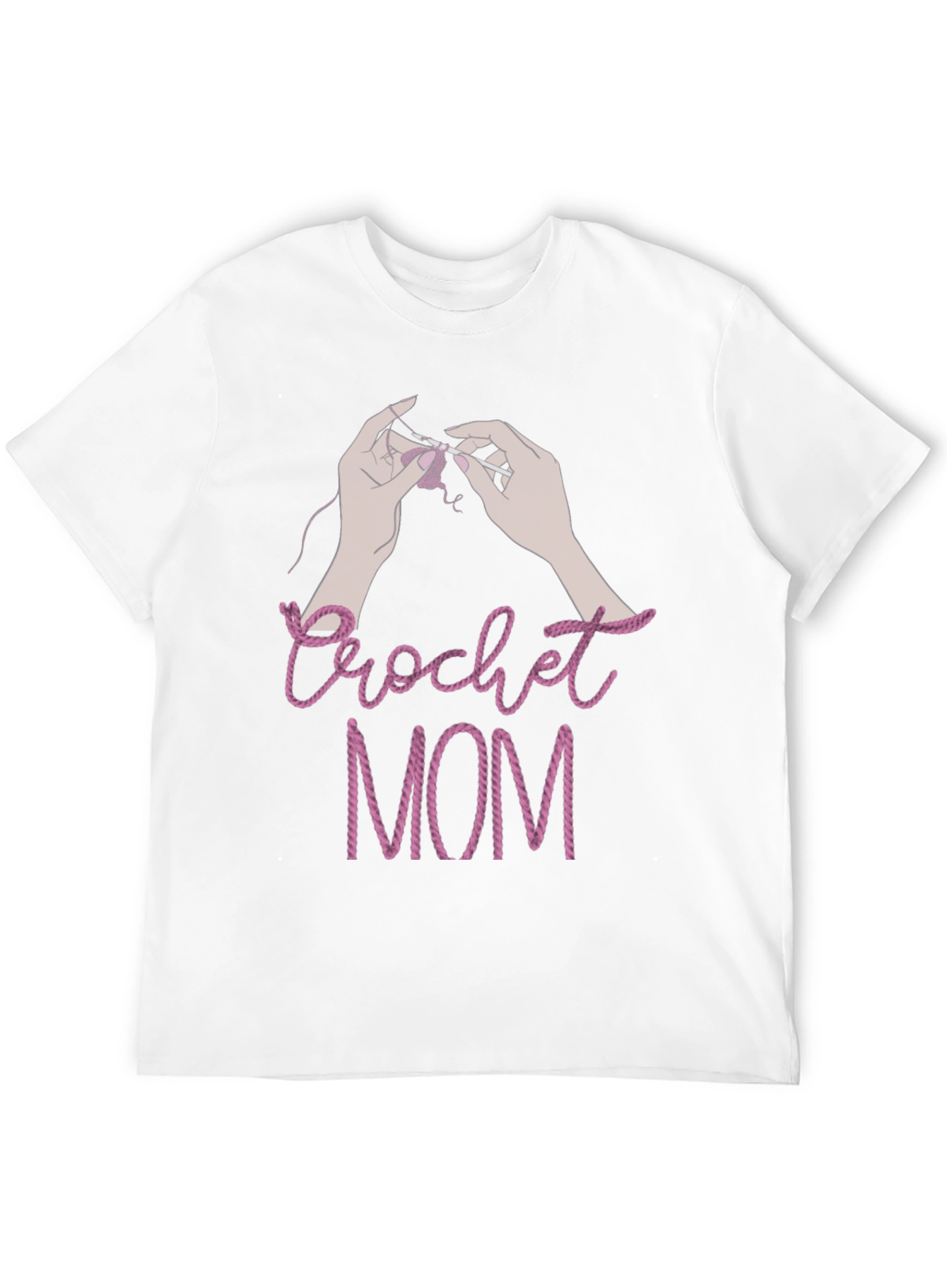 Crochet Mom T-Shirt - Yarn Lover Gift