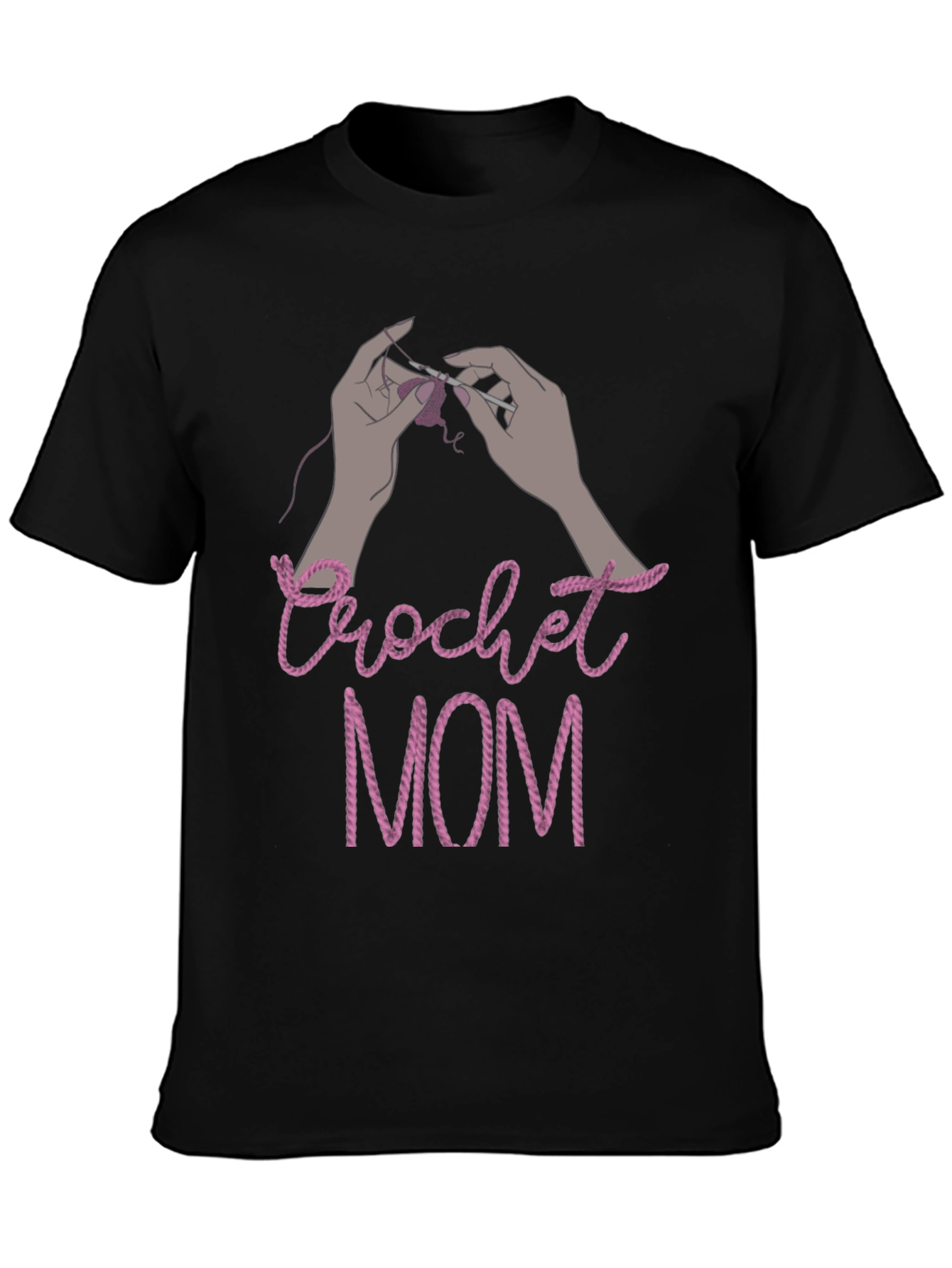 Crochet Mom T-Shirt - Yarn Lover Gift