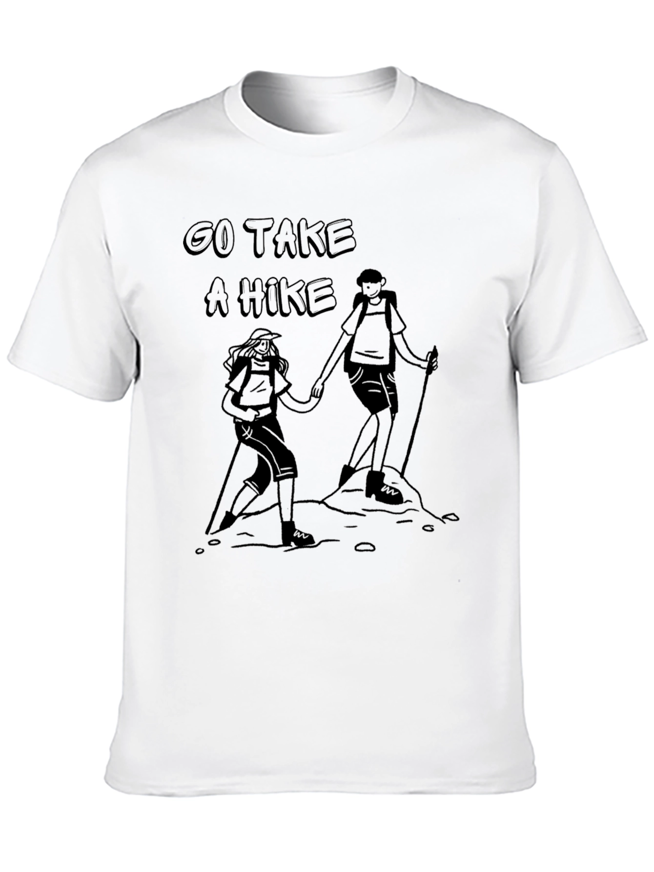 Go Take a Hike Graphic Tee - Adventure Ready