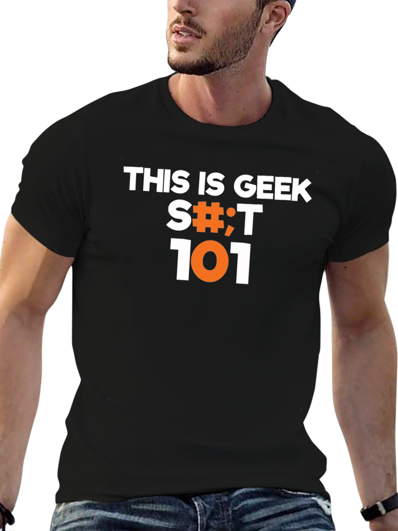 Geek S#!;T 101 Black Graphic T-Shirt