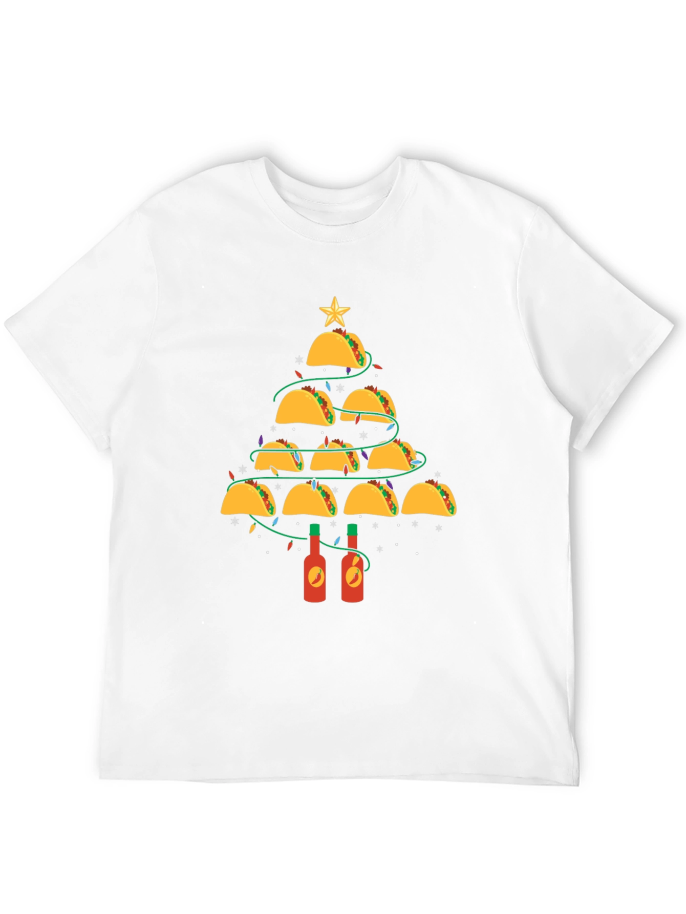 Taco Christmas Tree Graphic Tee