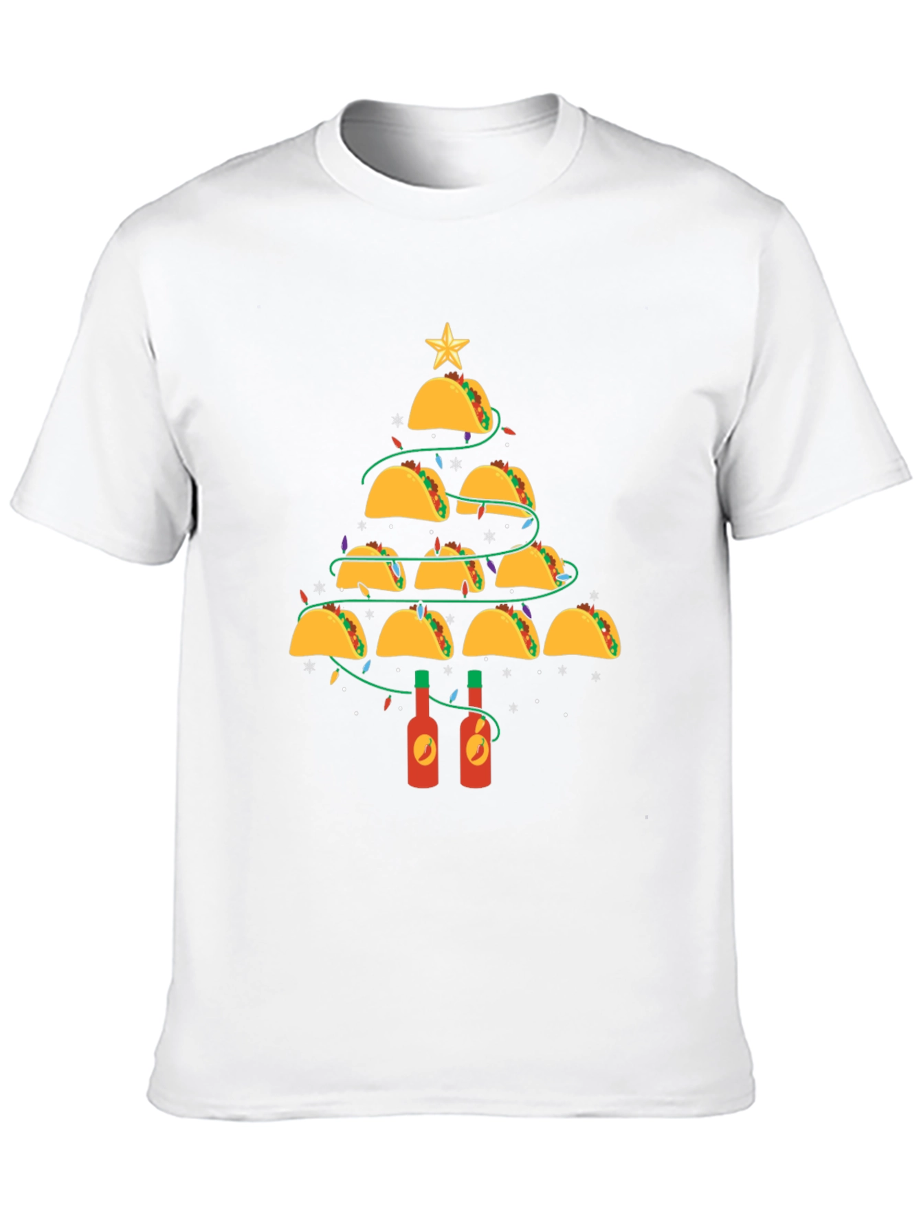 Taco Christmas Tree Graphic Tee