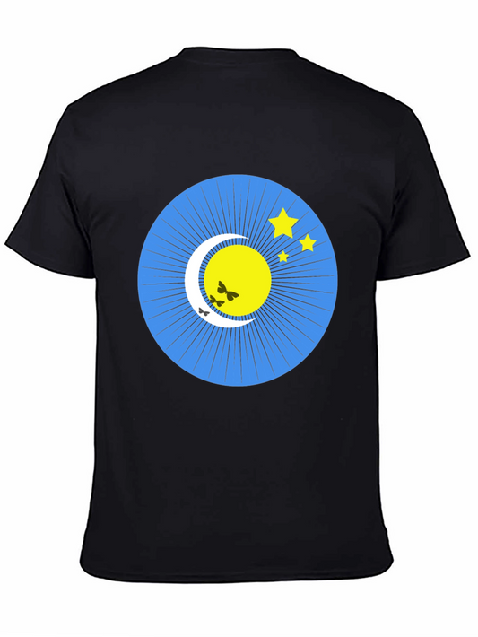 Celestial Moon & Star Graphic Tee