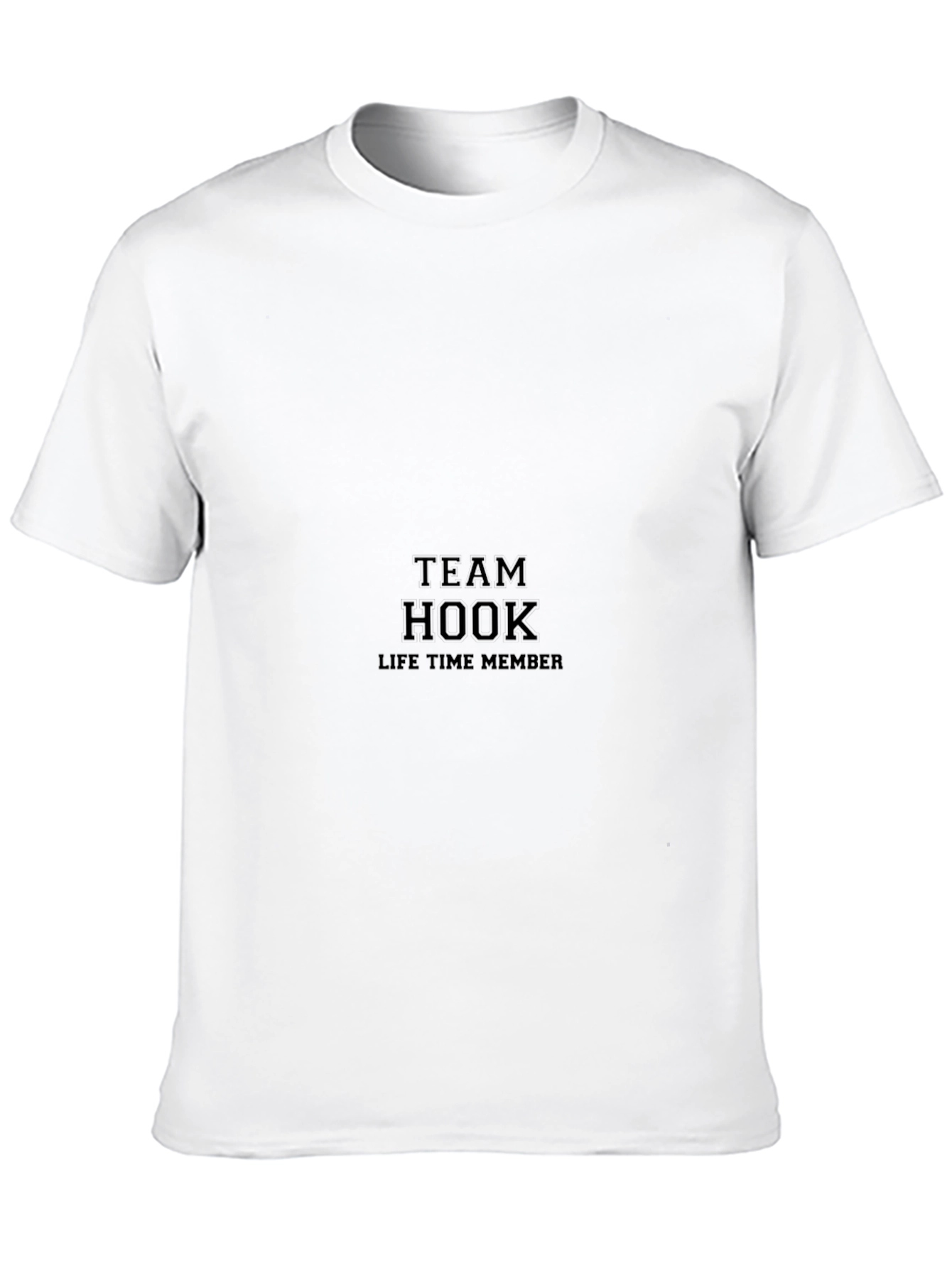 Team Hook Lifetime Member Black T-Shirt
