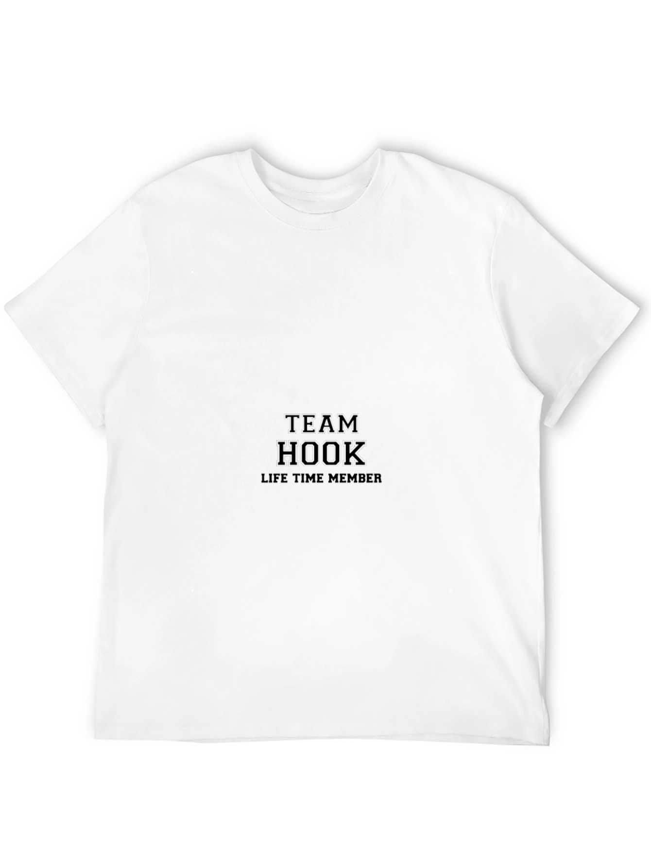 Team Hook Lifetime Member Black T-Shirt