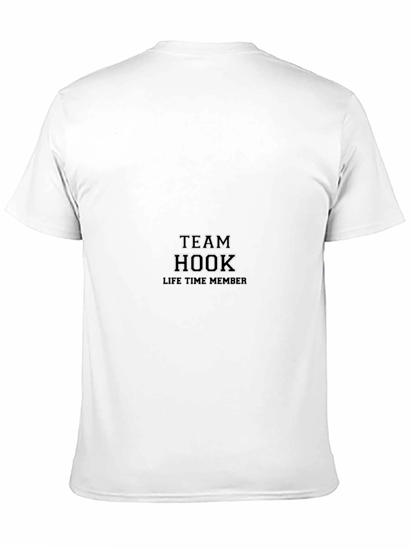 Team Hook Lifetime Member Black T-Shirt