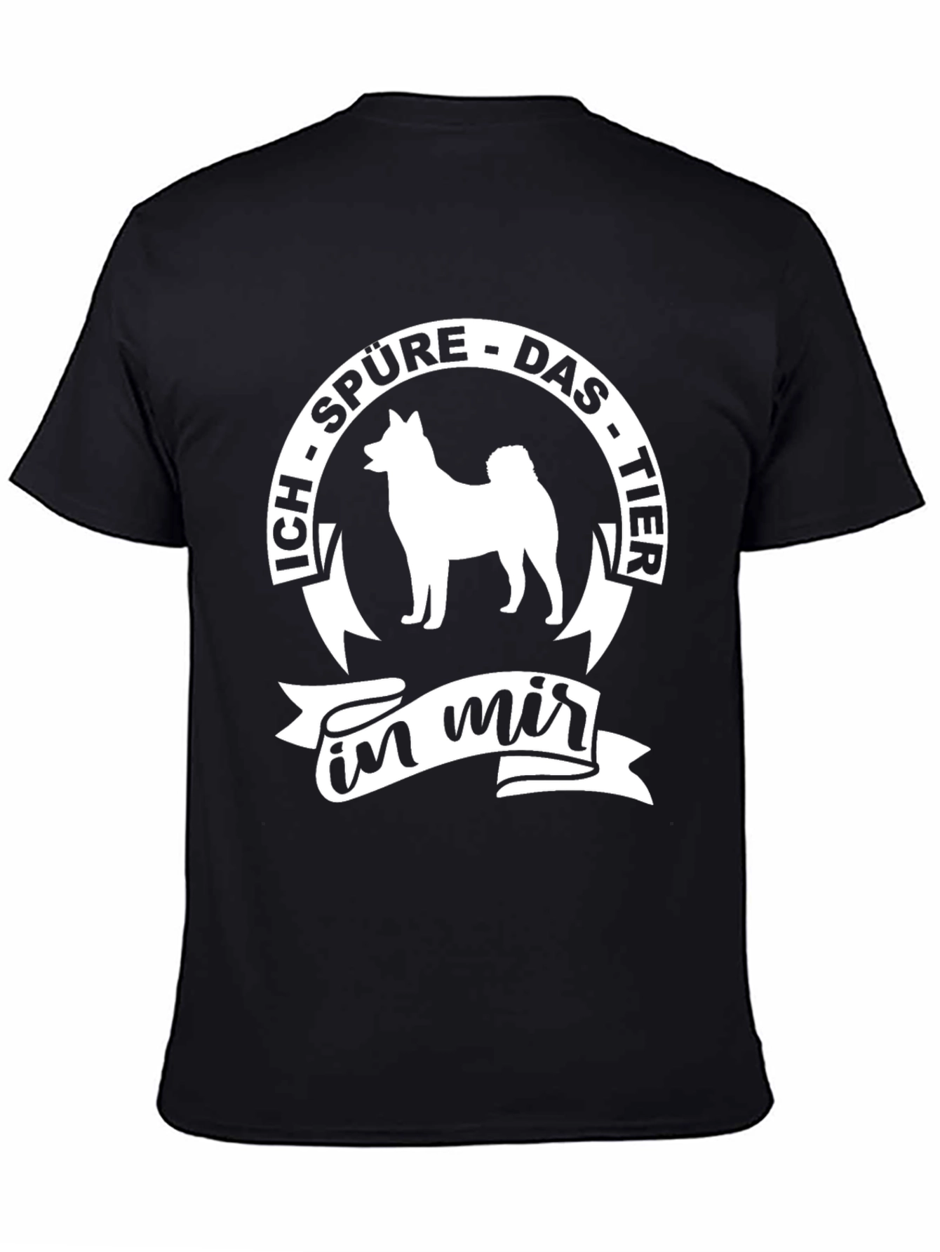 Ich Spure Das Tier in mir Black T-Shirt