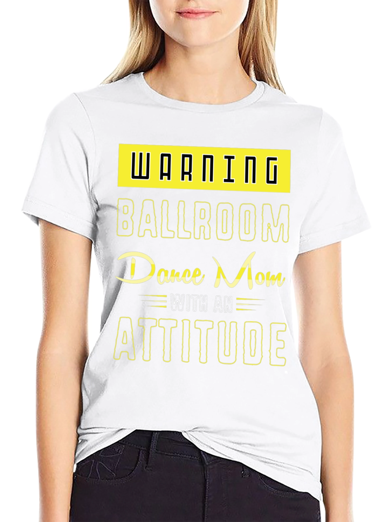 Warning Ballroom Dance Mom T-Shirt