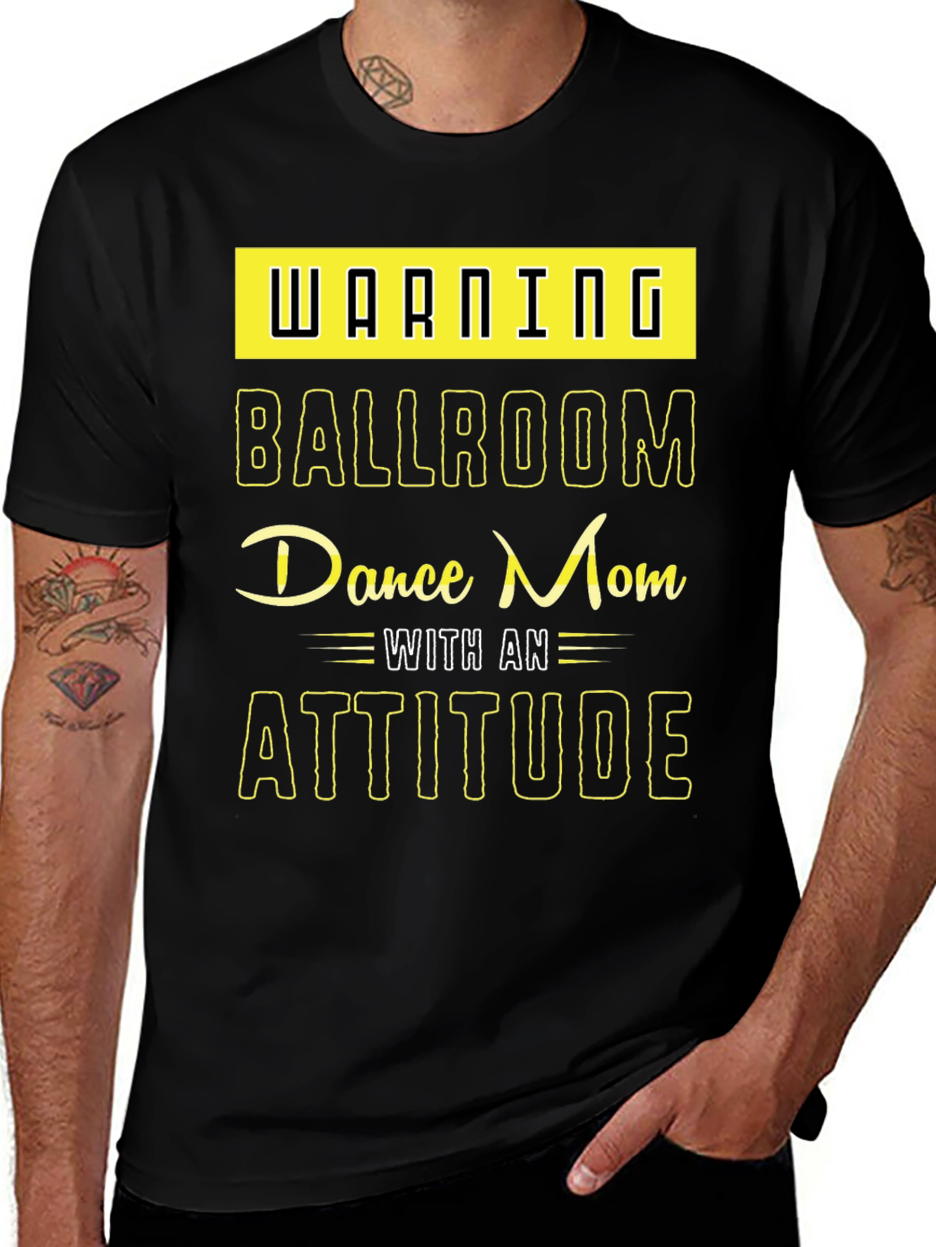 Warning Ballroom Dance Mom T-Shirt