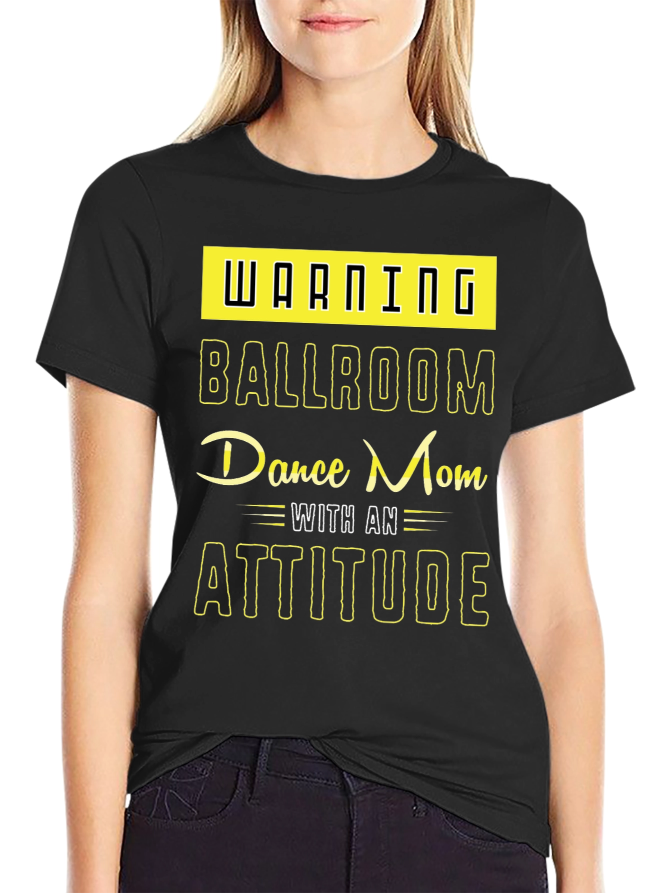 Warning Ballroom Dance Mom T-Shirt