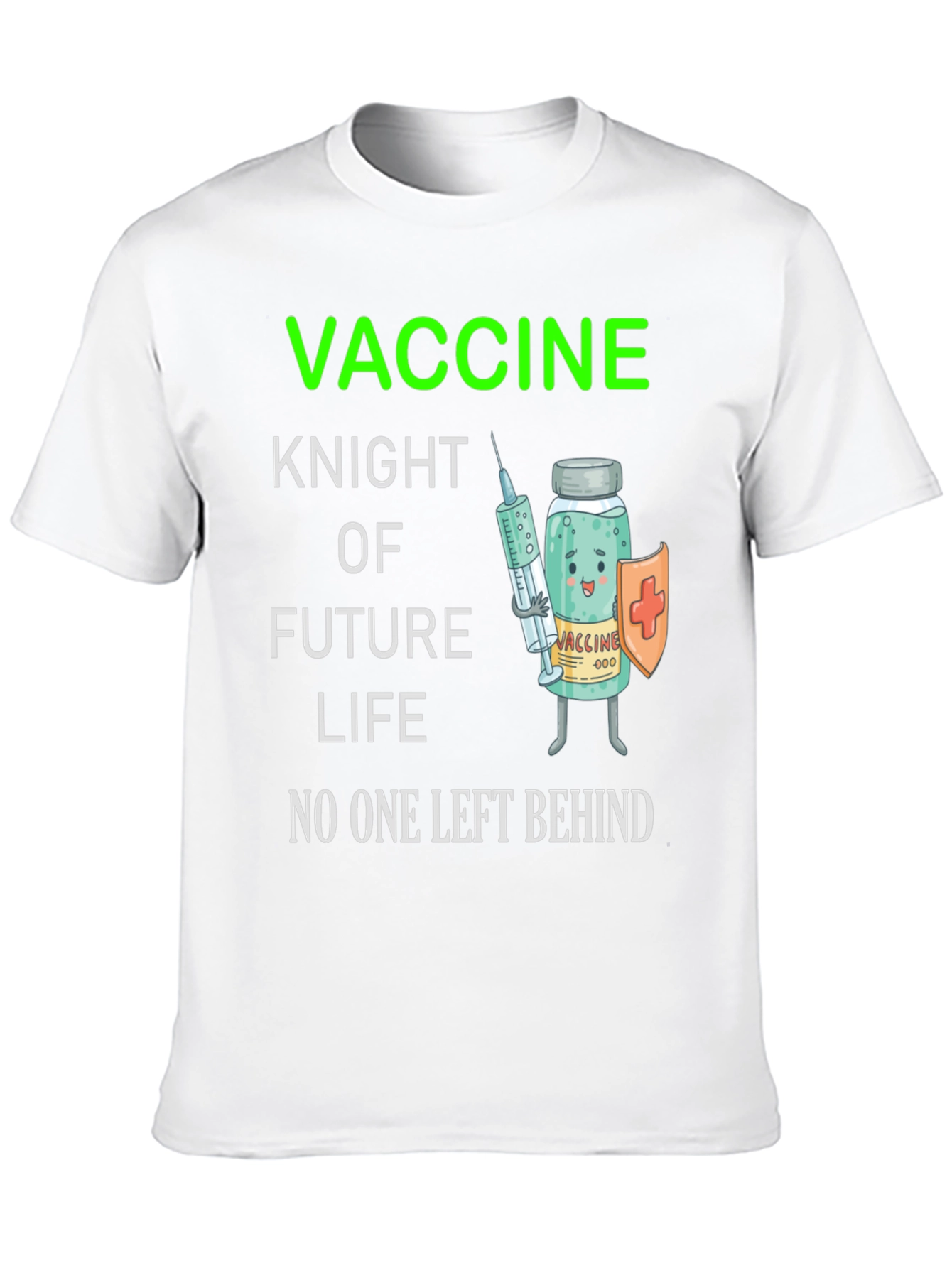 Vaccine Knight T-Shirt - Future Life Protection