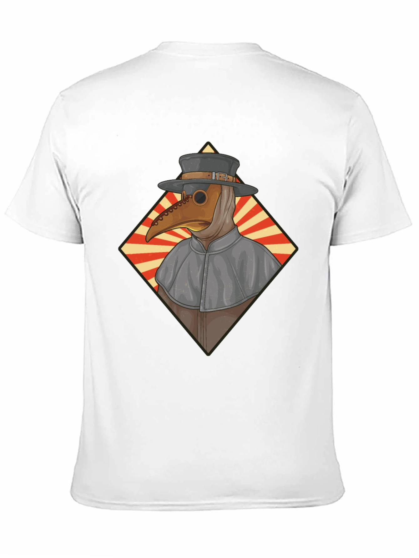 Plague Doctor Graphic Tee - Black