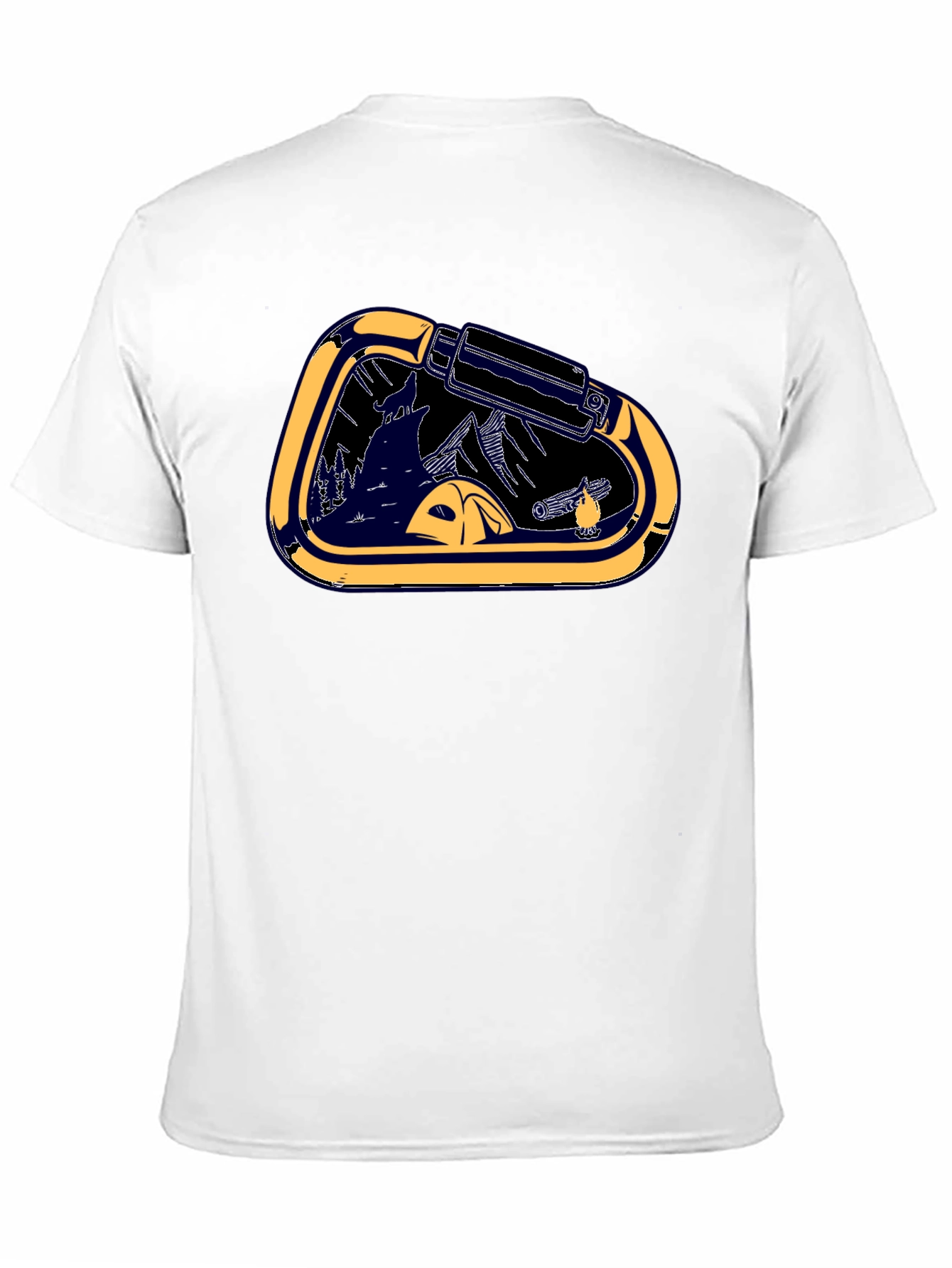 Carabiner Camping Graphic Tee