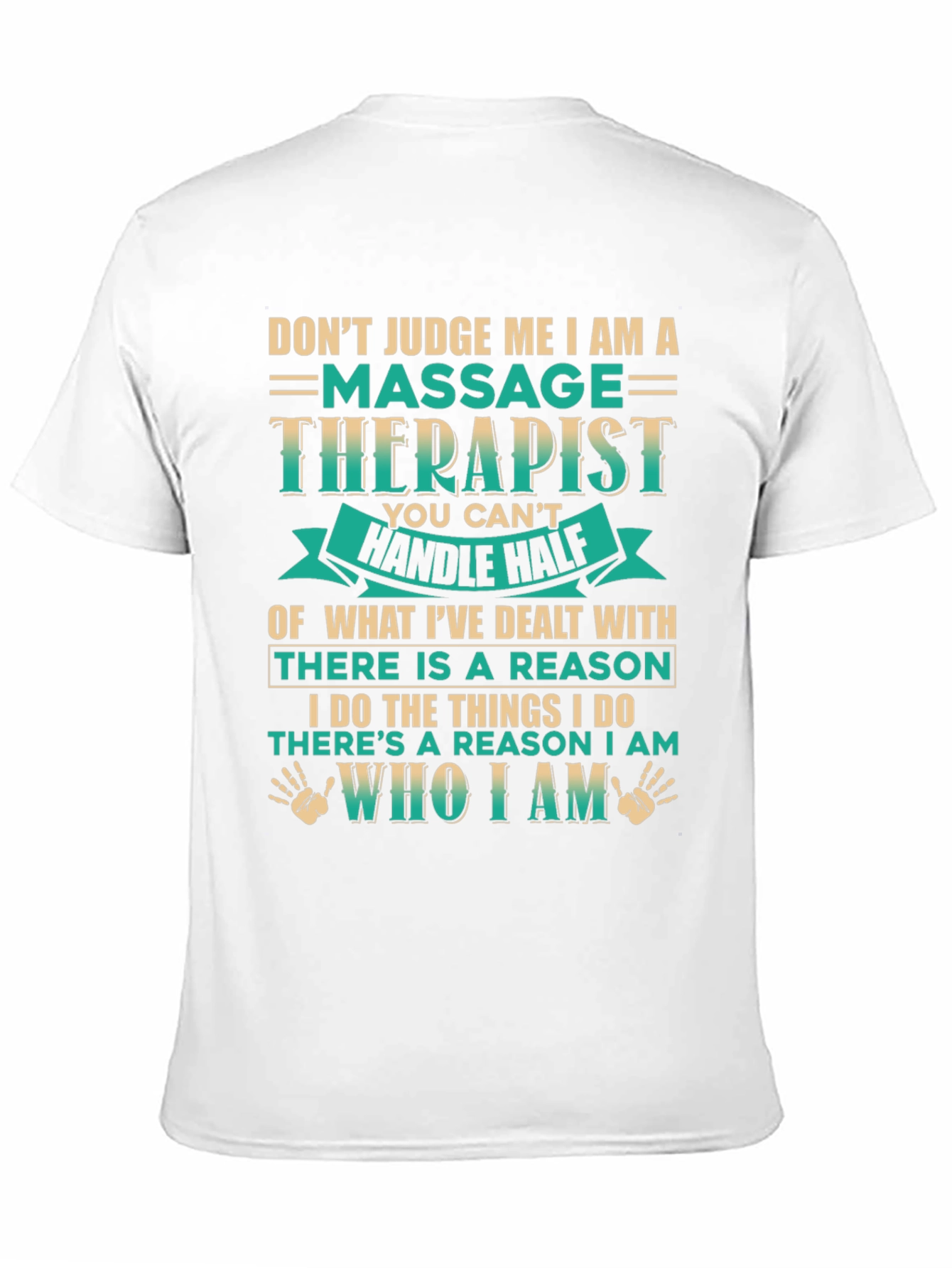 Massage Therapist Novelty Graphic Tee
