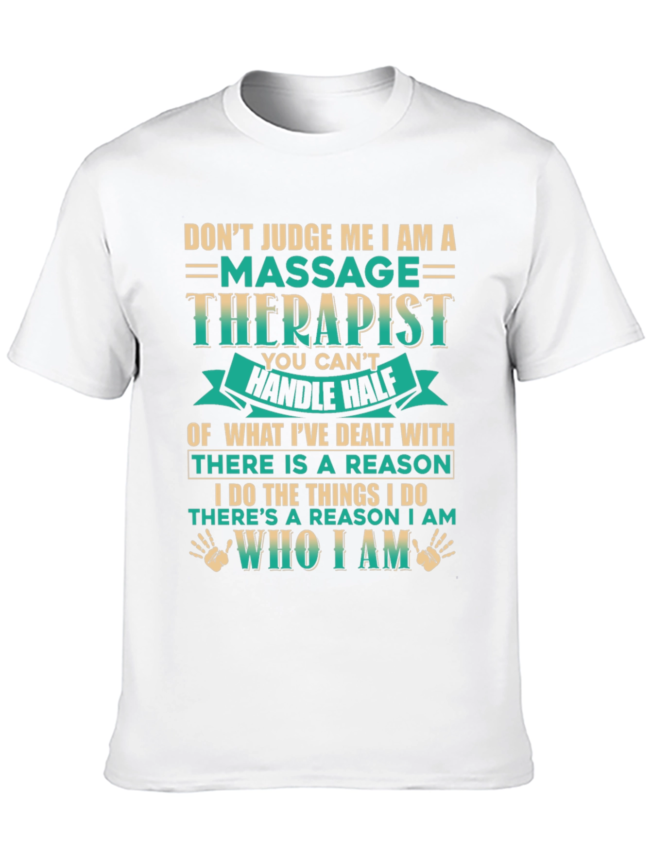 Massage Therapist Novelty Graphic Tee
