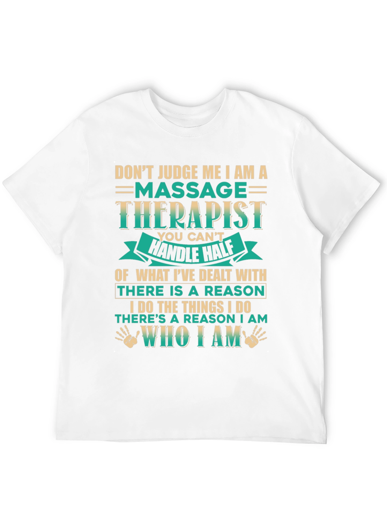 Massage Therapist Novelty Graphic Tee