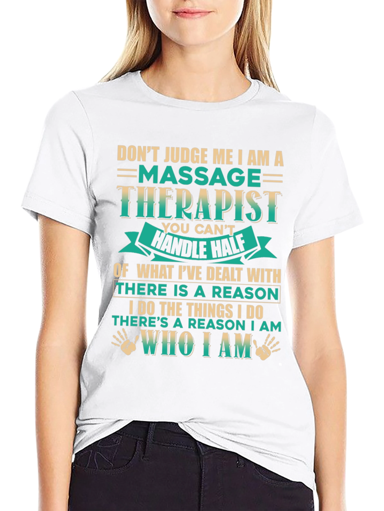 Massage Therapist Novelty Graphic Tee