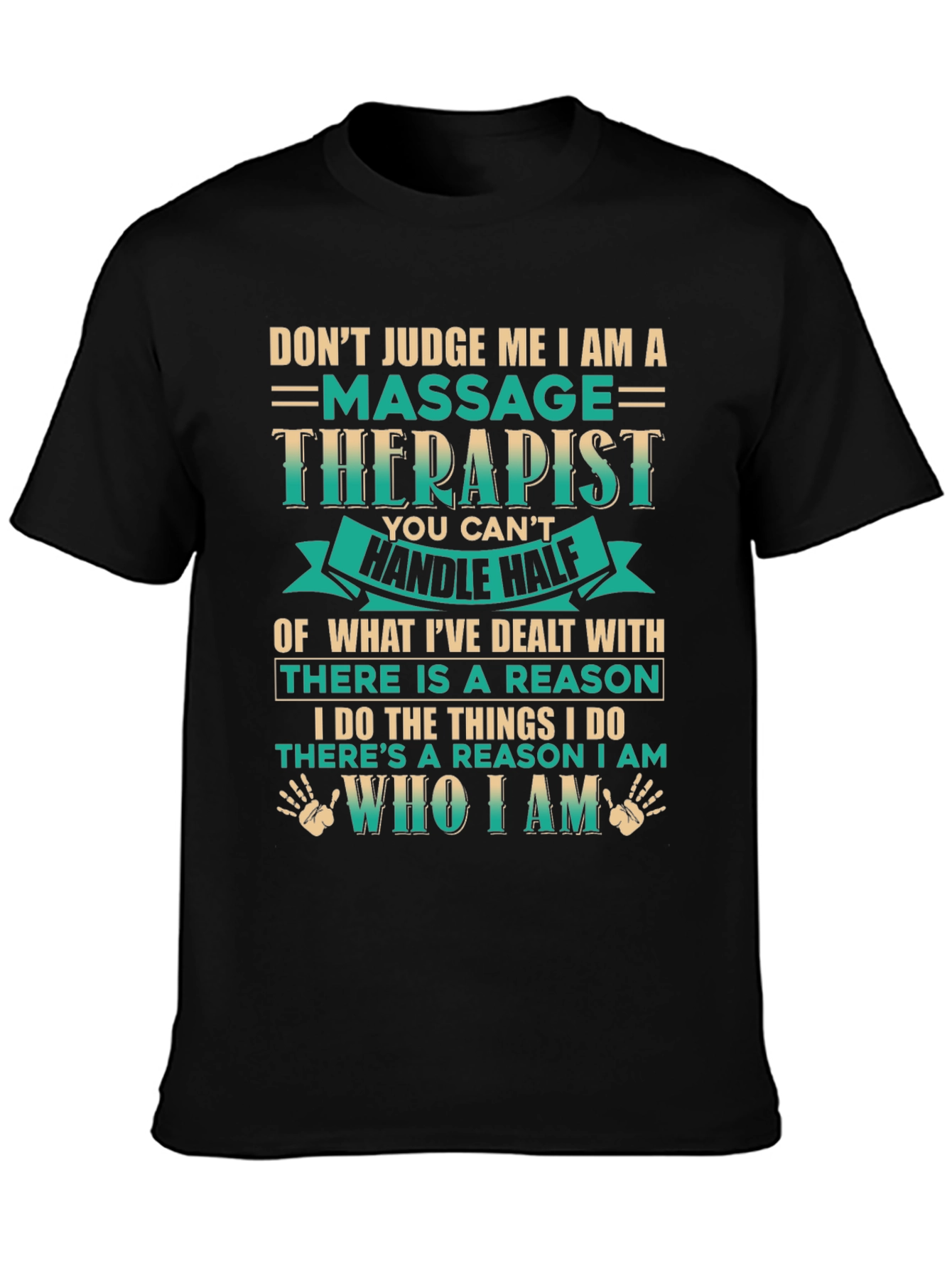 Massage Therapist Novelty Graphic Tee