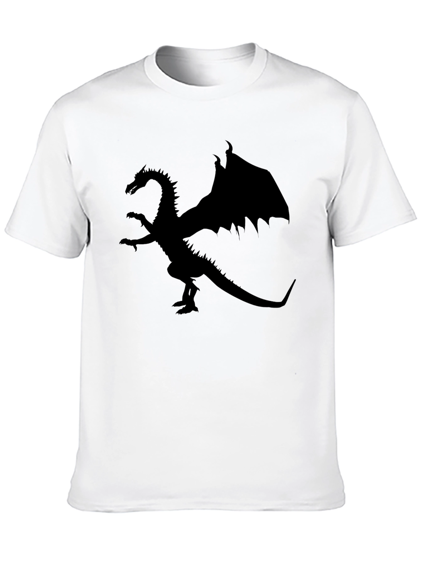 Dragon Silhouette Black T-Shirt