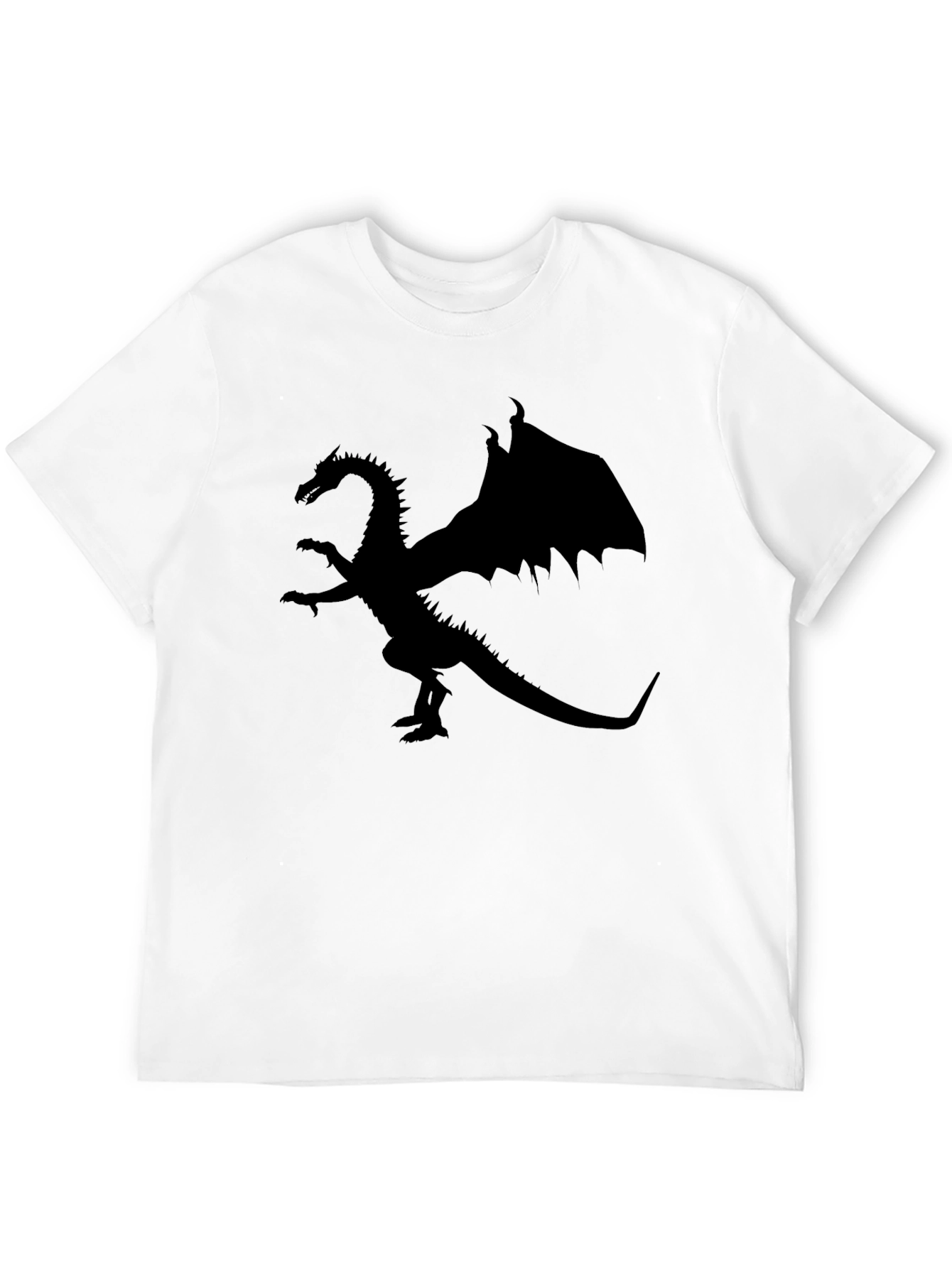 Dragon Silhouette Black T-Shirt