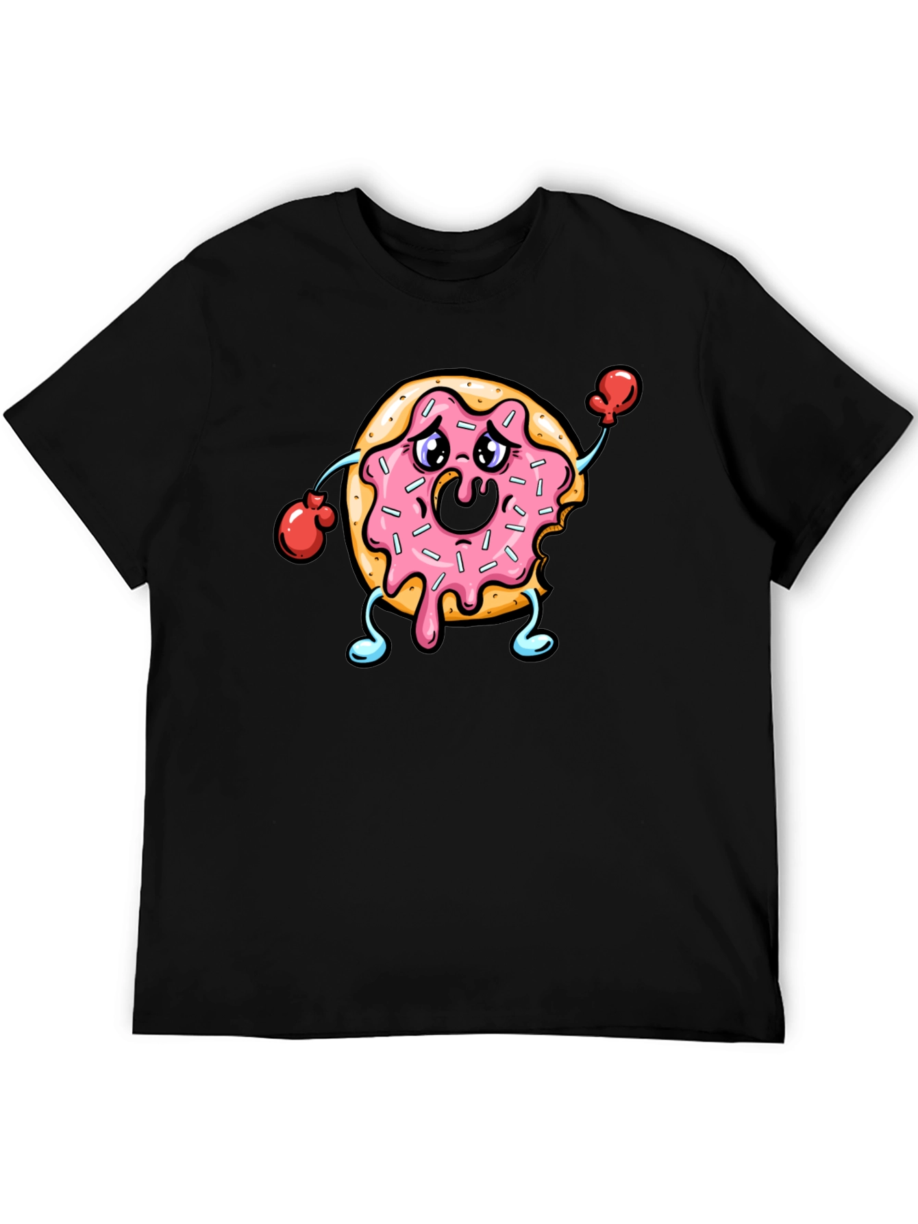 Donut Boxing T-Shirt Funny Foodie Tee