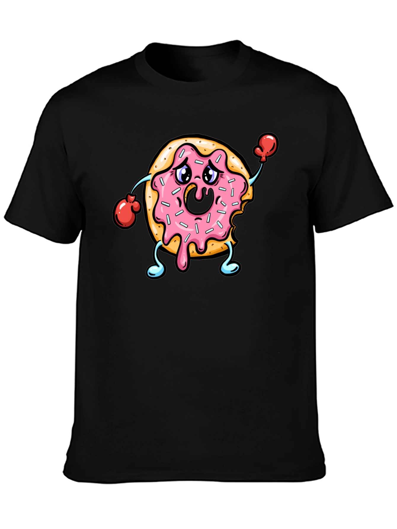Donut Boxing T-Shirt Funny Foodie Tee