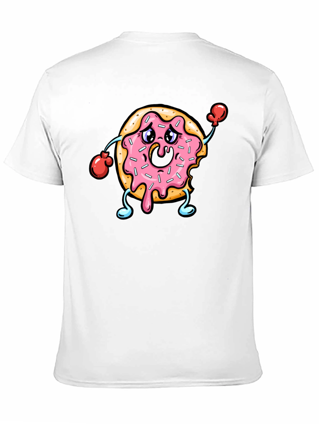 Donut Boxing T-Shirt Funny Foodie Tee