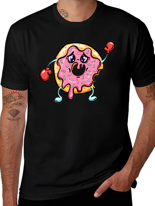 Donut Boxing T-Shirt Funny Foodie Tee