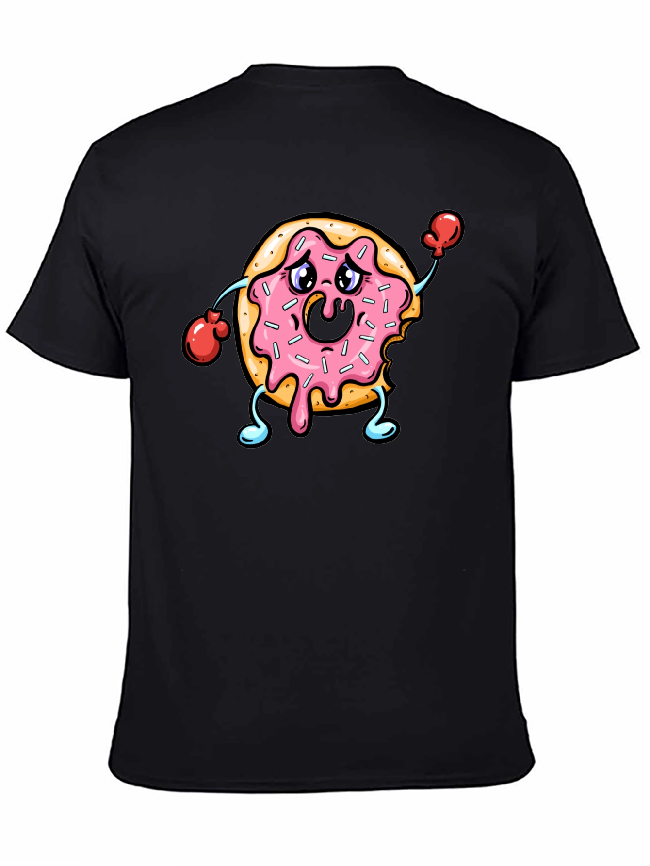 Donut Boxing T-Shirt Funny Foodie Tee