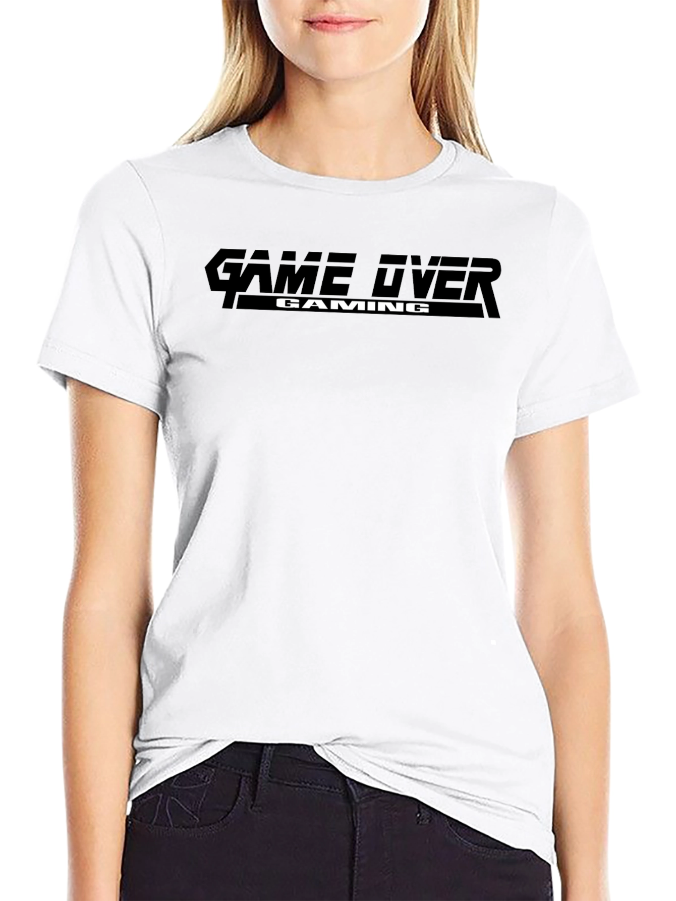 Game Over Gaming Black T-Shirt