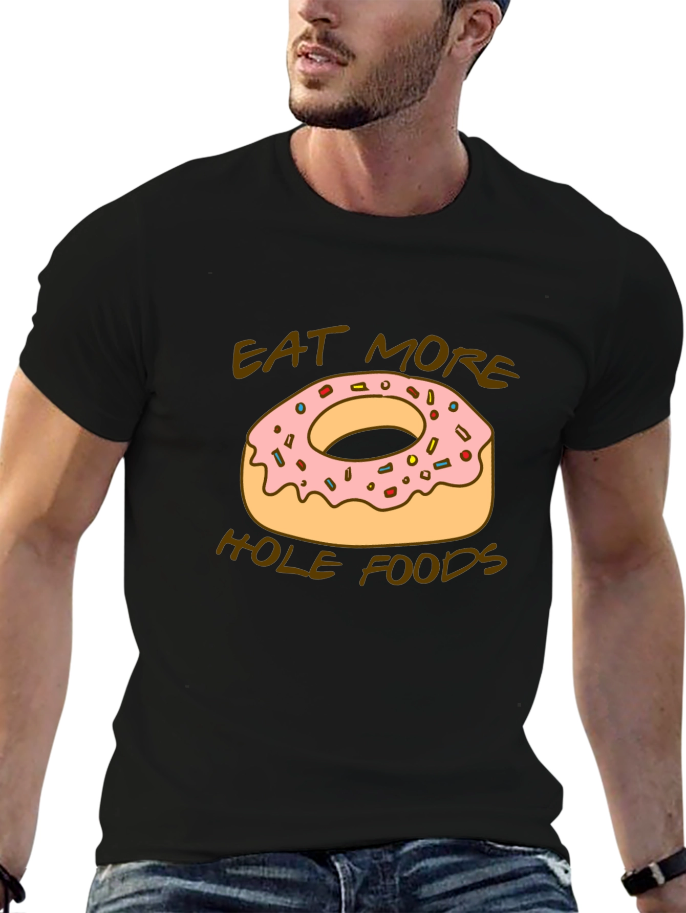 Eat More Hole Foods Donut T-Shirt