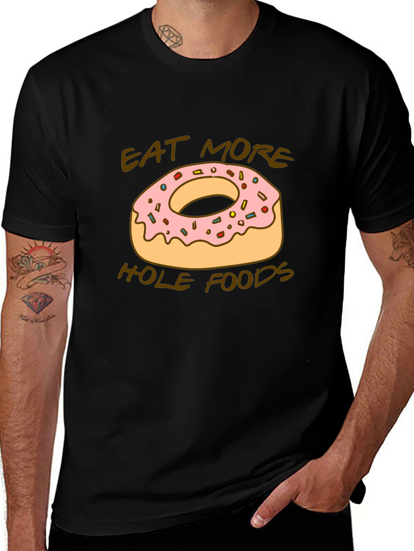 Eat More Hole Foods Donut T-Shirt