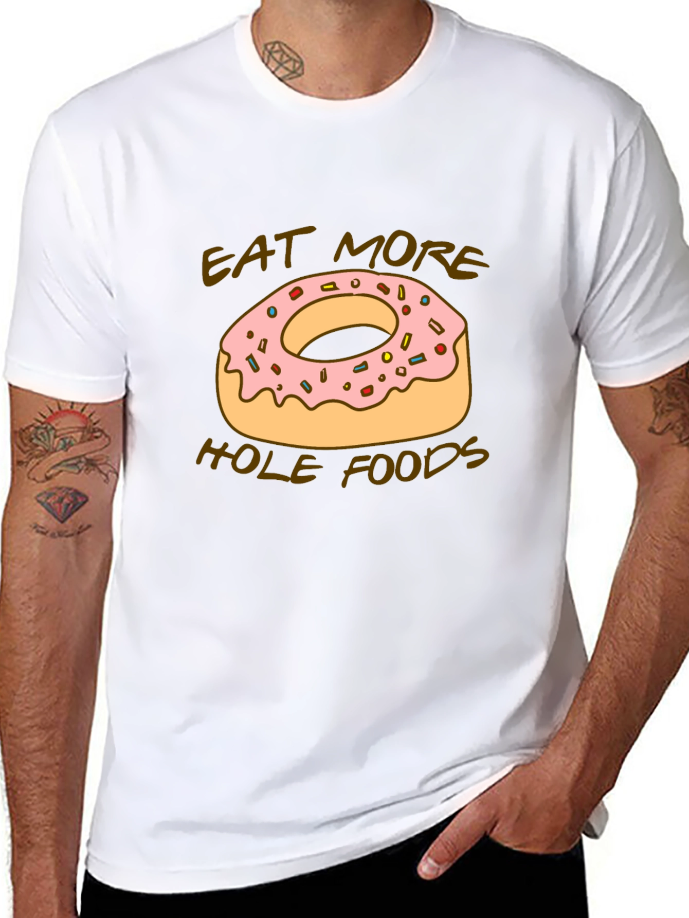 Eat More Hole Foods Donut T-Shirt