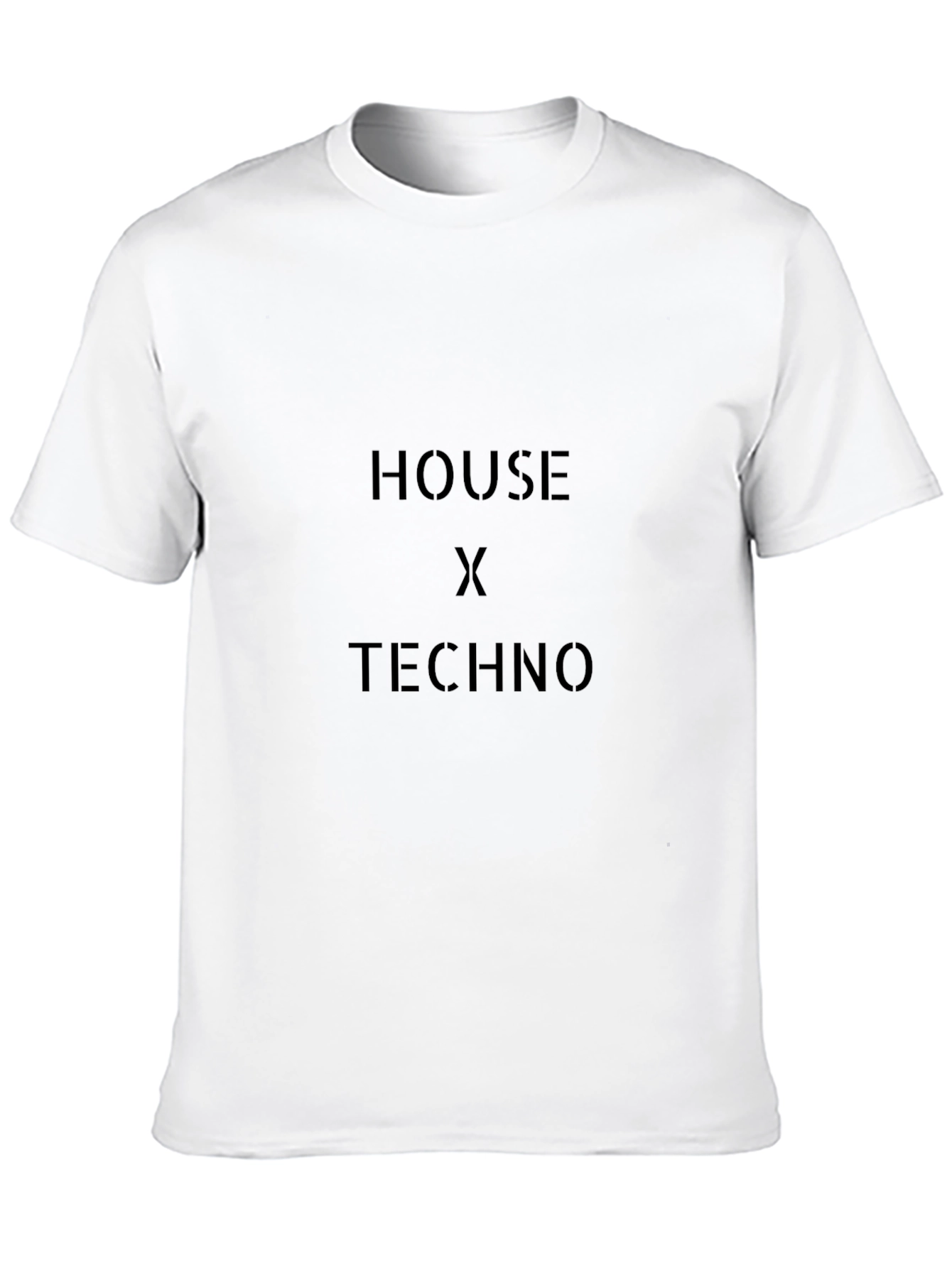 House X Techno Graphic Tee - Black