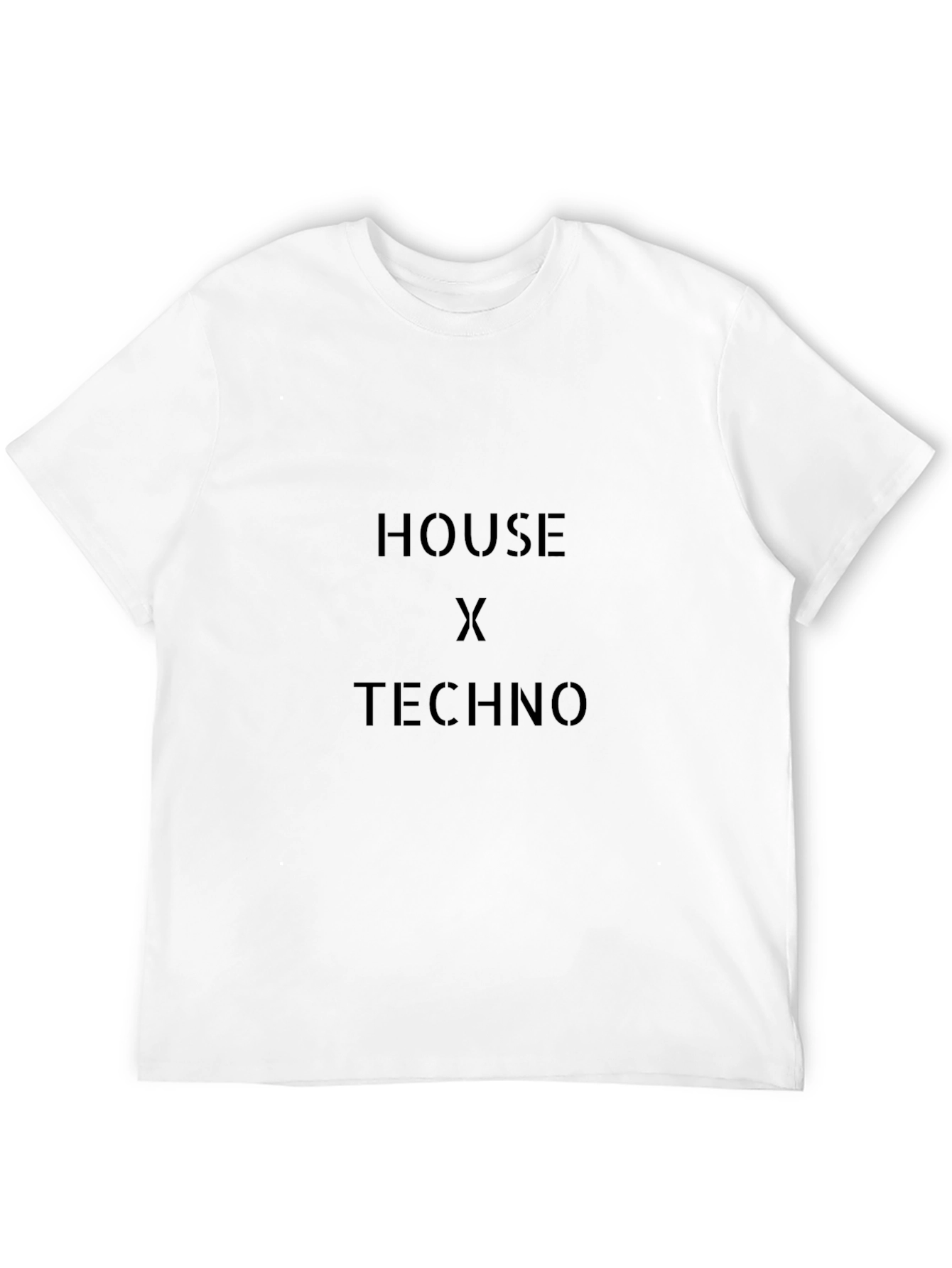 House X Techno Graphic Tee - Black