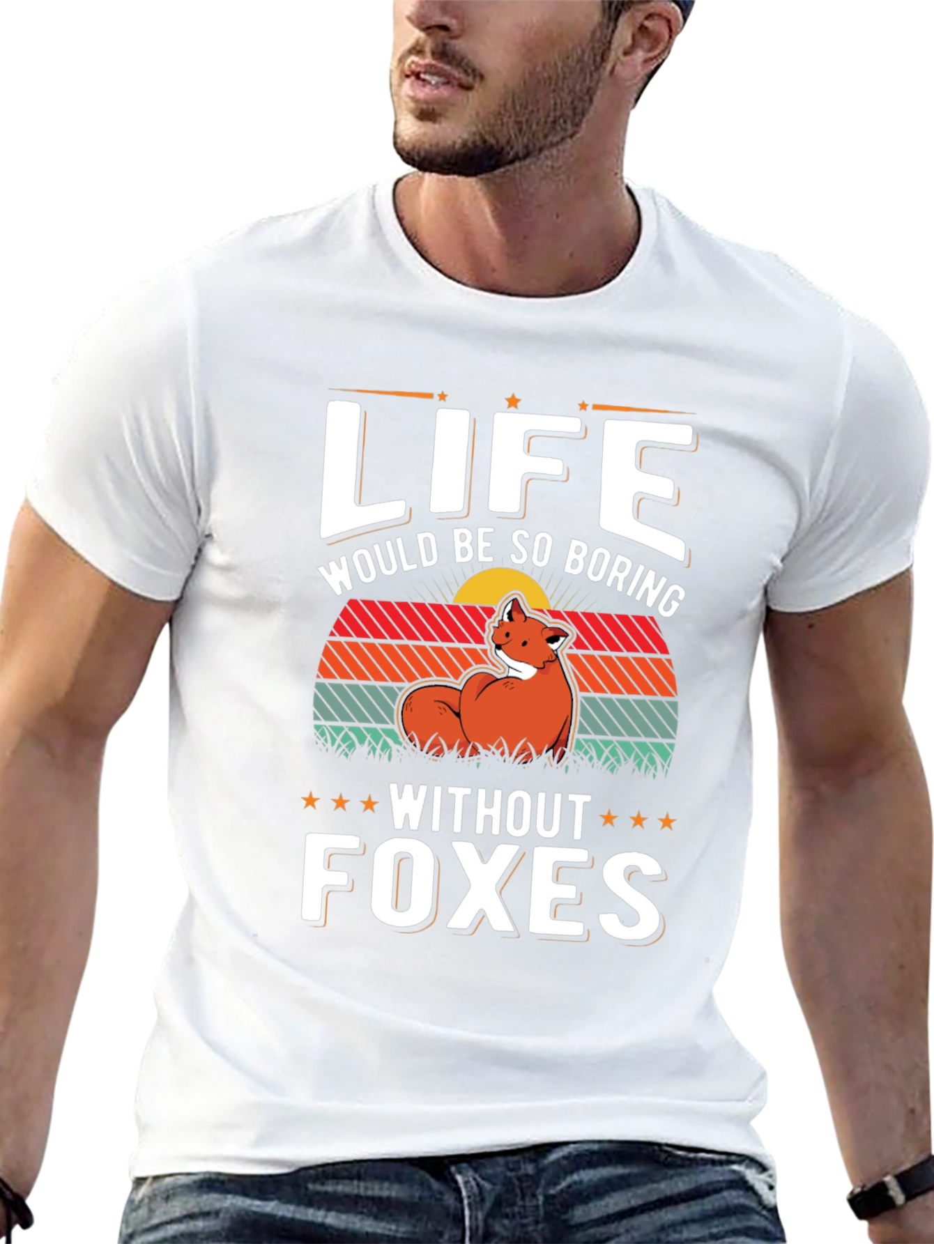 Life Without Foxes Boring T-Shirt